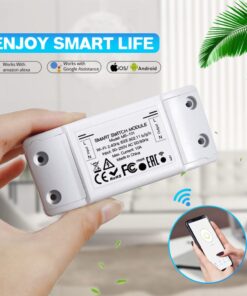 Interruttore WIFI 10A WIFI 2.4G TUYA, Smart Life 10A AC 90-250V 50/60HZ 2200W