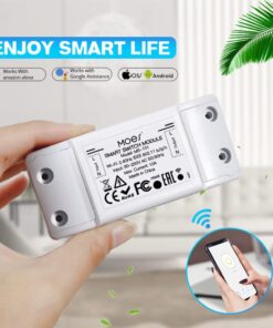 Interruttore WIFI 10A WIFI 2.4G TUYA, Smart Life 10A AC 90-250V 50/60HZ 2200W