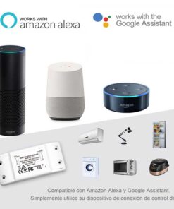 Interruttore WIFI 10A WIFI 2.4G TUYA, Smart Life 10A AC 90-250V 50/60HZ 2200W