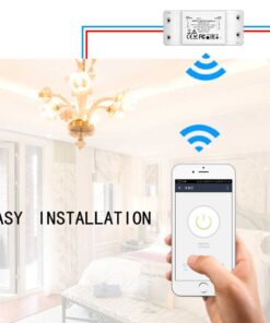 Interruttore WIFI 10A WIFI 2.4G TUYA, Smart Life 10A AC 90-250V 50/60HZ 2200W