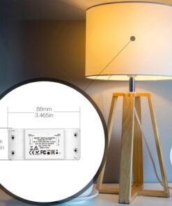 Interruttore WIFI 16A WIFI 2.4G TUYA, Smart Life 16A AC 90-250V 50/60HZ 3500W