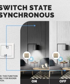 Relè Passo Passo Mini Interruttore WIFI 2.4G 2 Canali 10A TUYA, Smart Life 10A AC 90-250V 50/60HZ 2200W 40X40X18mm IP20