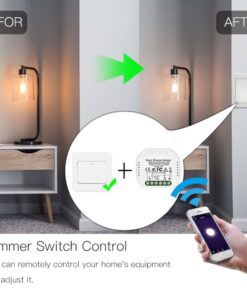 Interruttore WIFI 2.4G Triac Dimmer Taglio di Fase, APP TUYA, Smart Life 1A AC 220V 50/60HZ 150W SH105