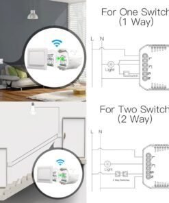 Interruttore WIFI 2.4G Triac Dimmer Taglio di Fase, APP TUYA, Smart Life 1A AC 220V 50/60HZ 150W SH105