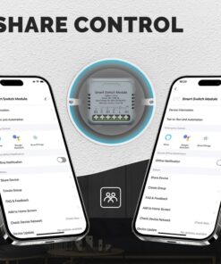 Relè Passo Passo Mini Interruttore ZigBee 3.0, 2 Canali 10A TUYA, Smart Life 10A AC 90-250V 50/60HZ 2200W 40X40X18mm IP20