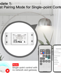Interruttore Smart Bluetooth BLE 10A Bluetooth BLE Mesh TUYA, Smart Life 10A AC 90-250V 50/60HZ 2200W IP20 SHB101B