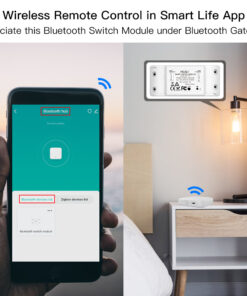 Interruttore Smart Bluetooth BLE 10A Bluetooth BLE Mesh TUYA, Smart Life 10A AC 90-250V 50/60HZ 2200W IP20 SHB101B