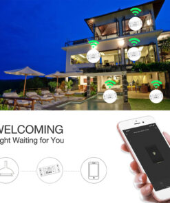 Interruttore Smart Bluetooth BLE 10A Bluetooth BLE Mesh TUYA, Smart Life 10A AC 90-250V 50/60HZ 2200W IP20 SHB101B