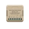 Relè Passo Passo Mini Interruttore Matter WiFi 2.4G, 10A TUYA, Compatibile Apple Home, Google Home, Alexa, SmartThings, 2200W, AC 90-250V 50/60Hz, 40x40x18mm, IP20