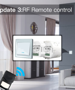 Relè Passo Passo Interruttore Smart ZigBee RF433 2 In 1 ZigBee, RF 433MHz TUYA, Smart Life 10A AC 90-250V 50/60HZ 2200W SHZ104Z IP20