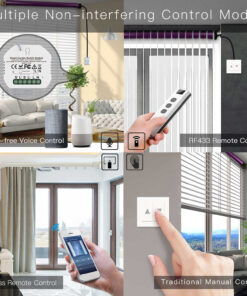Modulo Tapparelle WIFI 2.4G + RF 433MHz, TUYA, Smart Life, 2A, AC 90-250V, 50/60HZ, 500W, 52X47X18mm, IP20, SH108WR SH108