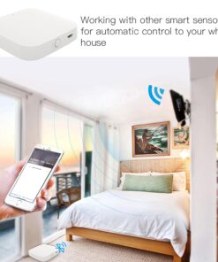 Gateway ZigBee 3.0 + Bluetooth BLE Mesh, TUYA, Smart Life, 1A, 5V, 61X61X16mm, IP20, SHZ3300