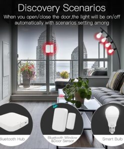 Gateway ZigBee 3.0 + Bluetooth BLE Mesh, TUYA, Smart Life, 1A, 5V, 61X61X16mm, IP20, SHZ3300