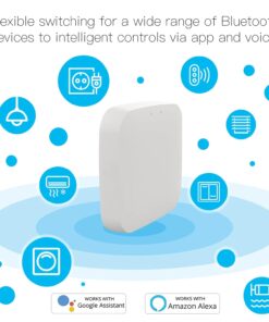 Gateway ZigBee 3.0 + Bluetooth BLE Mesh, TUYA, Smart Life, 1A, 5V, 61X61X16mm, IP20, SHZ3300