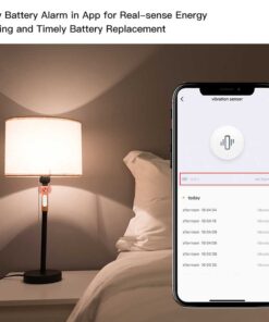 Sensore Vibrazione, ZigBee 3.0, TUYA, Smart Life, 3V Con Pile AAA, 69X24X20mm, IP20, SHZ3431