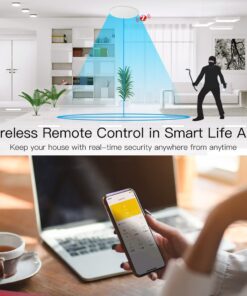 Sensore Presenza Persone, ZigBee 3.0, TUYA, Smart Life AC 90-250V, 50/60HZ, 93X93X30mm, IP20, SHZ3434