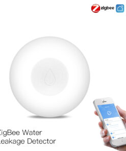 Sensore Perdita Acqua Rilevatore di Allagamento ZigBee Protocollo ZigBee 3.0 TUYA, Smart Life CR2032 IP66 Ø50x17mm
