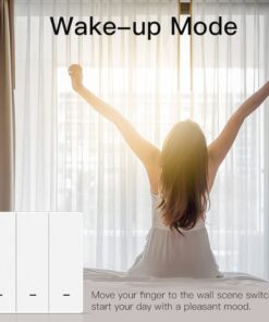 Telecomando Interruttore Protocollo ZigBee 3.0, 1 Tasto TUYA, Smart Life 3V Con Pile CR2032, Bianco