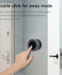 Telecomando Interruttore Magnetico Slim Rotonda, Protocollo ZigBee 3.0, TUYA, Smart Life 3V Con Pile CR2032