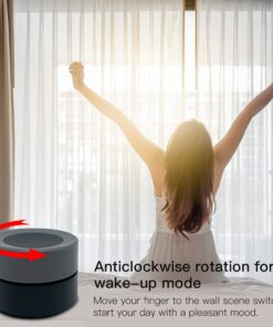 Telecomando Interruttore Magnetico Slim Rotonda, Protocollo ZigBee 3.0, TUYA, Smart Life 3V Con Pile CR2032