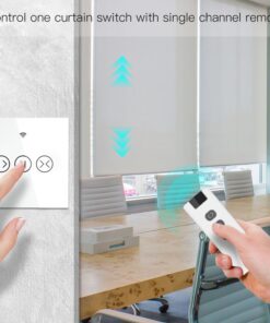 Telecomando Interruttore Wireless RF 433MHz TUYA, Smart Life BATTERIA LR23A , 4 Tasti 9 Scene SH1909