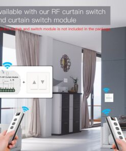 Telecomando Interruttore Wireless RF 433MHz TUYA, Smart Life BATTERIA LR23A , 4 Tasti 9 Scene SH1909