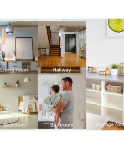 Telecomando Interruttore 1 Tasto, RF 433MHz, TUYA, Smart Life, 3V Con Pile CR2032, 86x86x16mm, IP20, SH4491