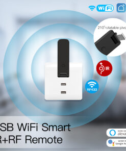 Telecomando USB Smart Controller Remote WIFI IR RF433 RF315 WIFI,IR,RF433,RF315 TUYA, Smart Life 5V USB IP20 114X30X10mm