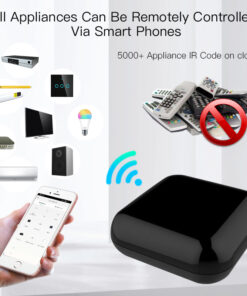 Telecomando Smart Controller Remote WIFI IR RF433 RF315 WIFI,IR,RF433,RF315 TUYA, Smart Life 5V IP20 68x68x27mm