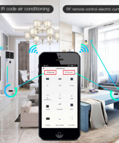 Telecomando Smart Controller Remote WIFI IR RF433 RF315 WIFI,IR,RF433,RF315 TUYA, Smart Life 5V IP20 68x68x27mm