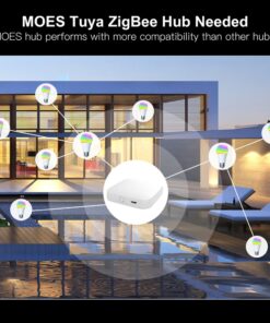 Lampada Led E27, ZigBee 3.0, RGB+CW, TUYA, Smart Life, AC 90-250V, 50/60HZ, 9W, 60X117mm, IP20, SHZ62709