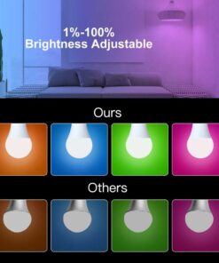 Lampada Led E27, ZigBee 3.0, RGB+CW, TUYA, Smart Life, AC 90-250V, 50/60HZ, 9W, 60X117mm, IP20, SHZ62709