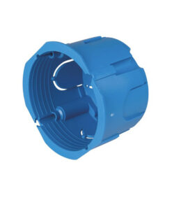 Scatola rettangolare per pareti leggere in cartongesso, 71x50 mm, 2 posti, ideale per installazioni elettriche interne FG10252