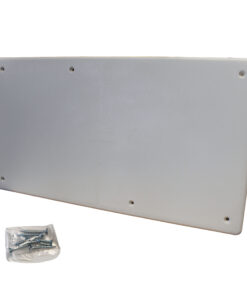 Coperchio per cassette di derivazione da incasso, 294x152 mm, ideale per protezione e copertura di impianti elettrici, PT07