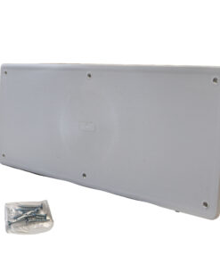 Coperchio per cassette di derivazione da incasso, 392x152 mm, ideale per protezione e copertura di impianti elettrici, PT08