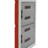 Centralino da incasso 72 moduli, bianco latte RAL 9016, 465x855x95 mm, IP40, ideale per installazioni elettriche interne
