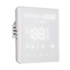 Termostato WIFI Touch Protocollo WIFI 2.4G TUYA, Smart Life Quadrata Compatibile Con Scatola 502 Riscaldamento Caldaia a Gas Riscaldamento Pavimento Con Acqua Bianco 3A 100-250V IP20