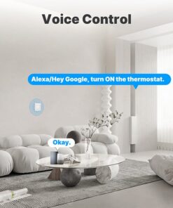 Termostato WIFI Touch Protocollo WIFI 2.4G TUYA, Smart Life Quadrata Compatibile Con Scatola 502 Riscaldamento Caldaia a Gas Riscaldamento Pavimento Con Acqua Bianco 3A 100-250V IP20