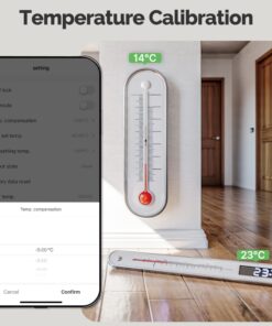 Termostato WIFI 503 Con Batteria, Per Caldaia a Gas Boiler, APP TUYA Smart Life, Quadrata Montaggio da Esterno Oppure Incasso Scatola 503 (Nero)