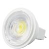 6 Lampada MR11 GU4 Led AC/DC 12V 3W 300LM Caldo 3000K D35X31mm