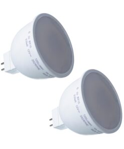2 Pezzi Lampada Led MR16 8W 12V 720LM Bianco Neutro 4200K