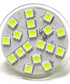 Lampada LED Dicroica MR16 GU5.3 4W Bianco Freddo 12V DC/AC 24 SMD 5050