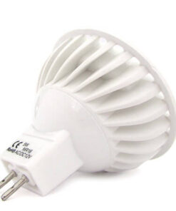 Lampadina LED Dicroica MR16 GU5.3 AC/DC 12V 5W=40W Bianco Naturale 45 Gradi 5 Smd 2835 Da 1W