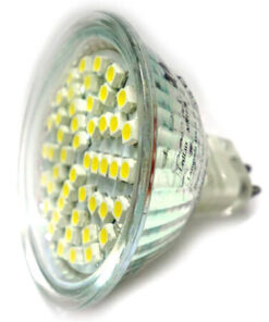 Lampada Led Dicroica MR16 4W 48 SMD 12V Bianco Freddo Basso Consumo