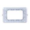 Supporto 3P Serie Solar 3 Posti Compatibile Con Bticino Matix