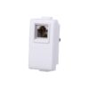 Connettore Telefonica Presa RJ11 Colore Bianco Compatibile Con Bticino Matix