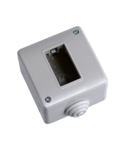 Custodia 1P IP40 Scatola Porta Frutti Da Esterno 1 Posto Modulo Compatibile Con Bticino Matix