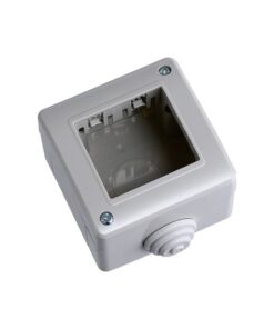 Custodia 2P IP40 Scatola Porta Frutti Da Esterno 2 Posti Moduli
Compatibile Con Bticino Matix