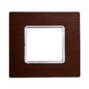 Placca In Alluminio Serie Solar 2P Colore Bronzo Compatibile Con Bticino Matix