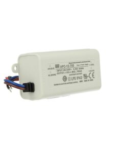 Led Driver CC MW MEAN WELL APC-12-700 Trasformatore 700mA 9V-18V DC 12W Corrente Costante IP42
